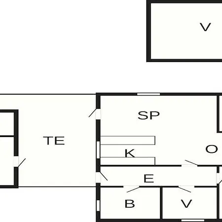펜션 6 Person In Hemmet